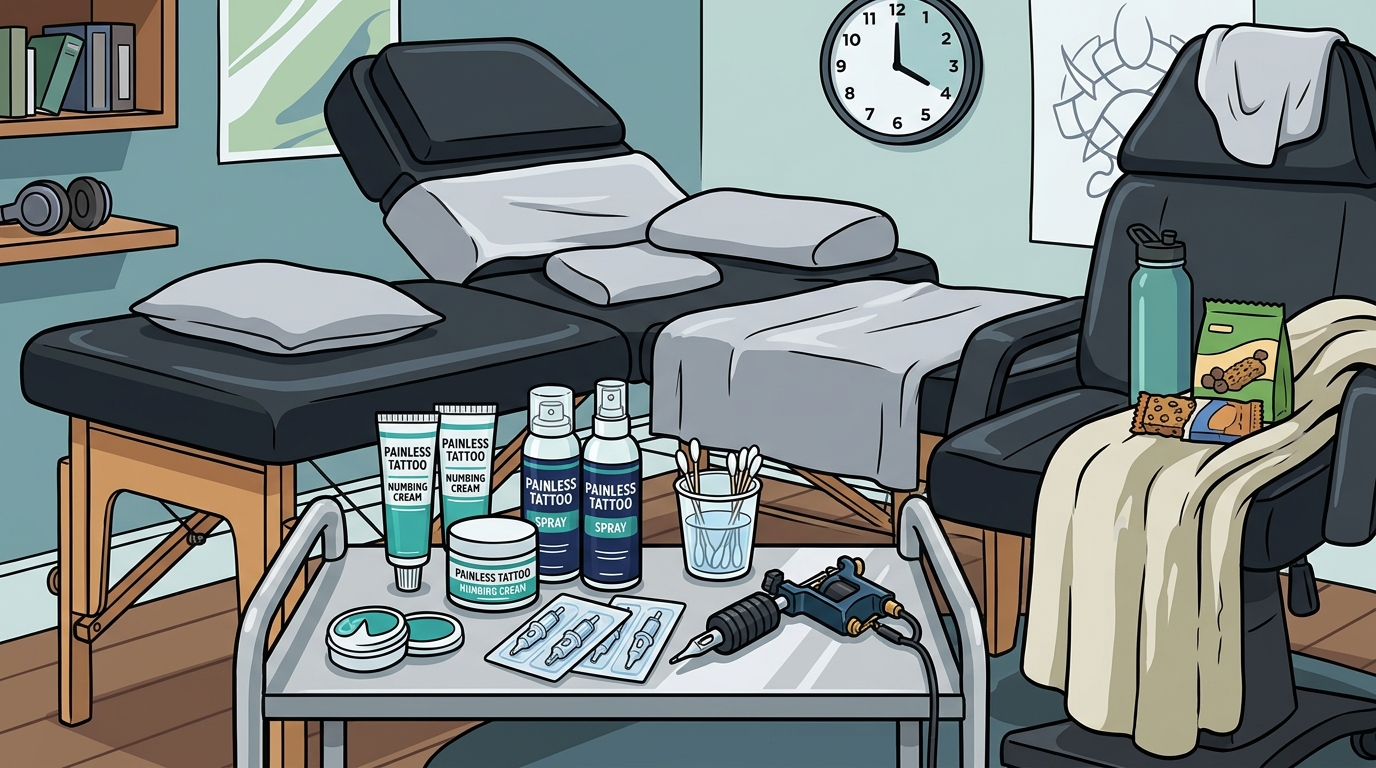 Managing Pain During a Long Tattoo Session: What Works