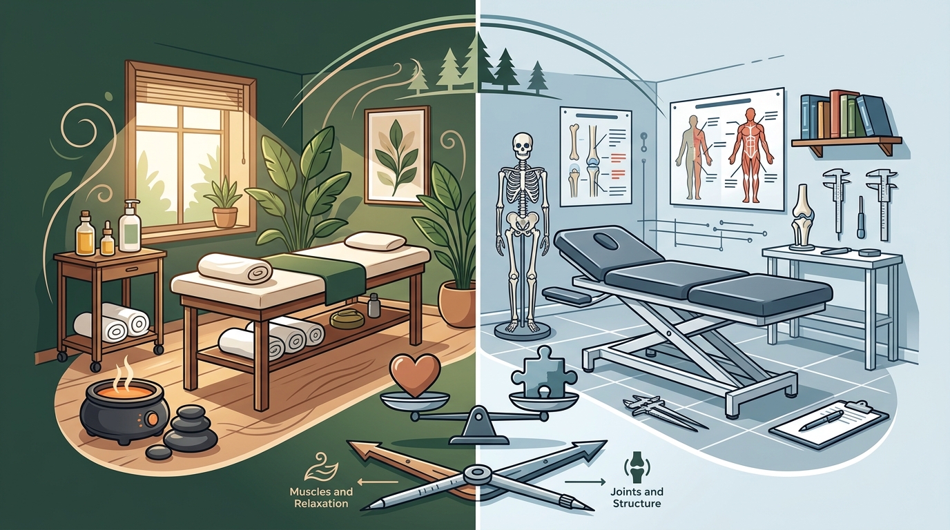 Massage Therapy vs Osteopathy: Key Differences Explained