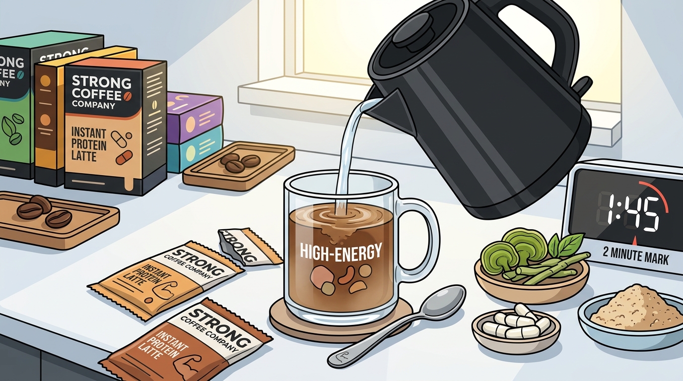 How to Make a High-Energy Coffee in Under 2 Minutes
