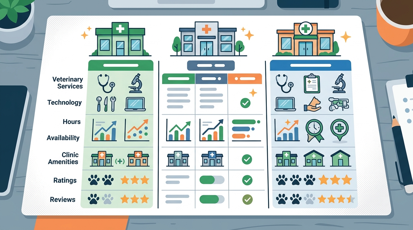 How to Compare Veterinary Clinics and Find the Best Vet