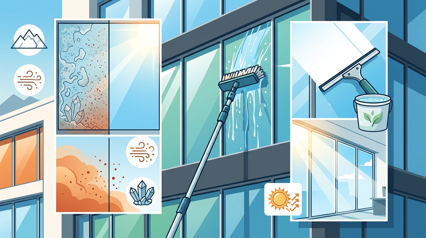 Effective Window Cleaning Methods for Utah Businesses