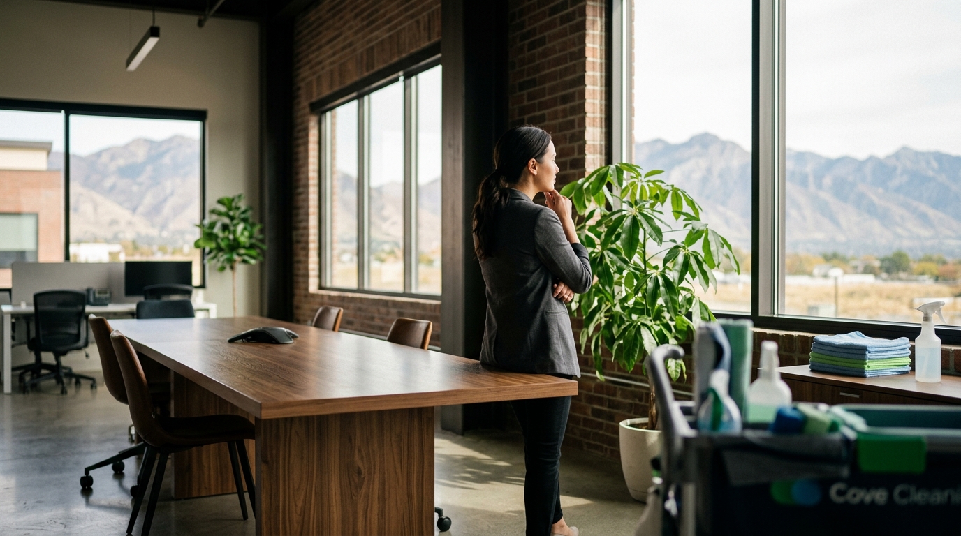 Commercial Cleaning for a Healthy Utah Office
