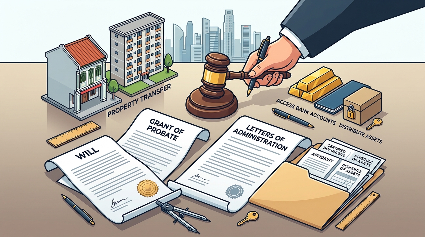 Grant of Probate & Letters of Administration in Singapore