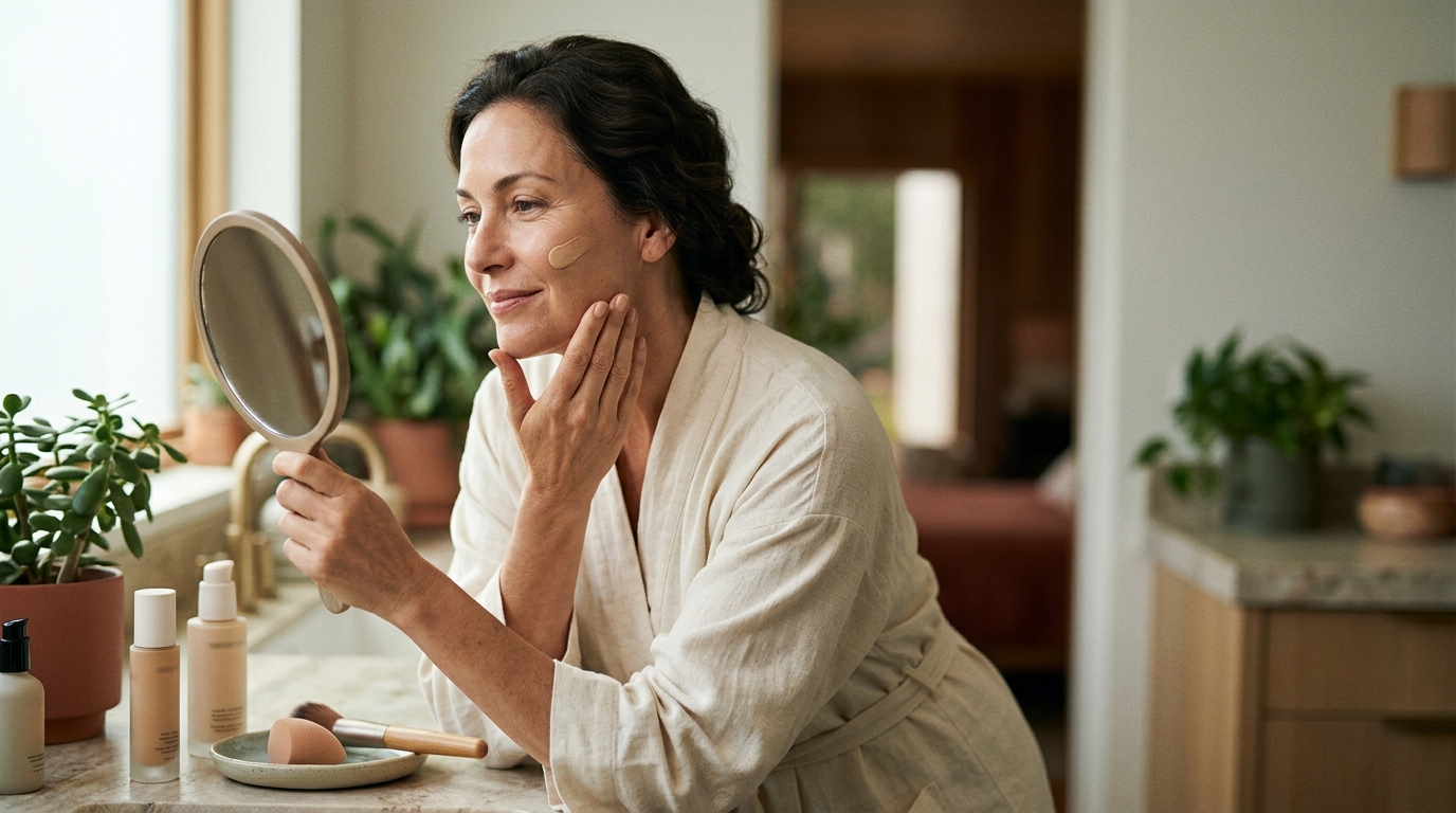 How to Find a Natural Foundation That Adapts to Your Skin Tone