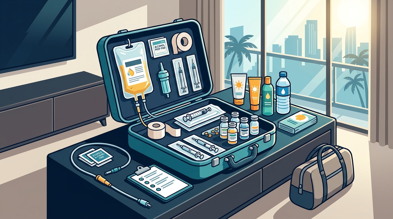 Mobile IV Therapy in Miami and Brickell: Your Guide