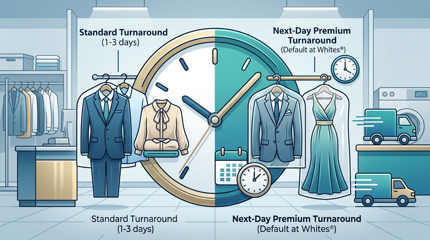 Dry Cleaning Turnaround Time: What to Expect in 2026