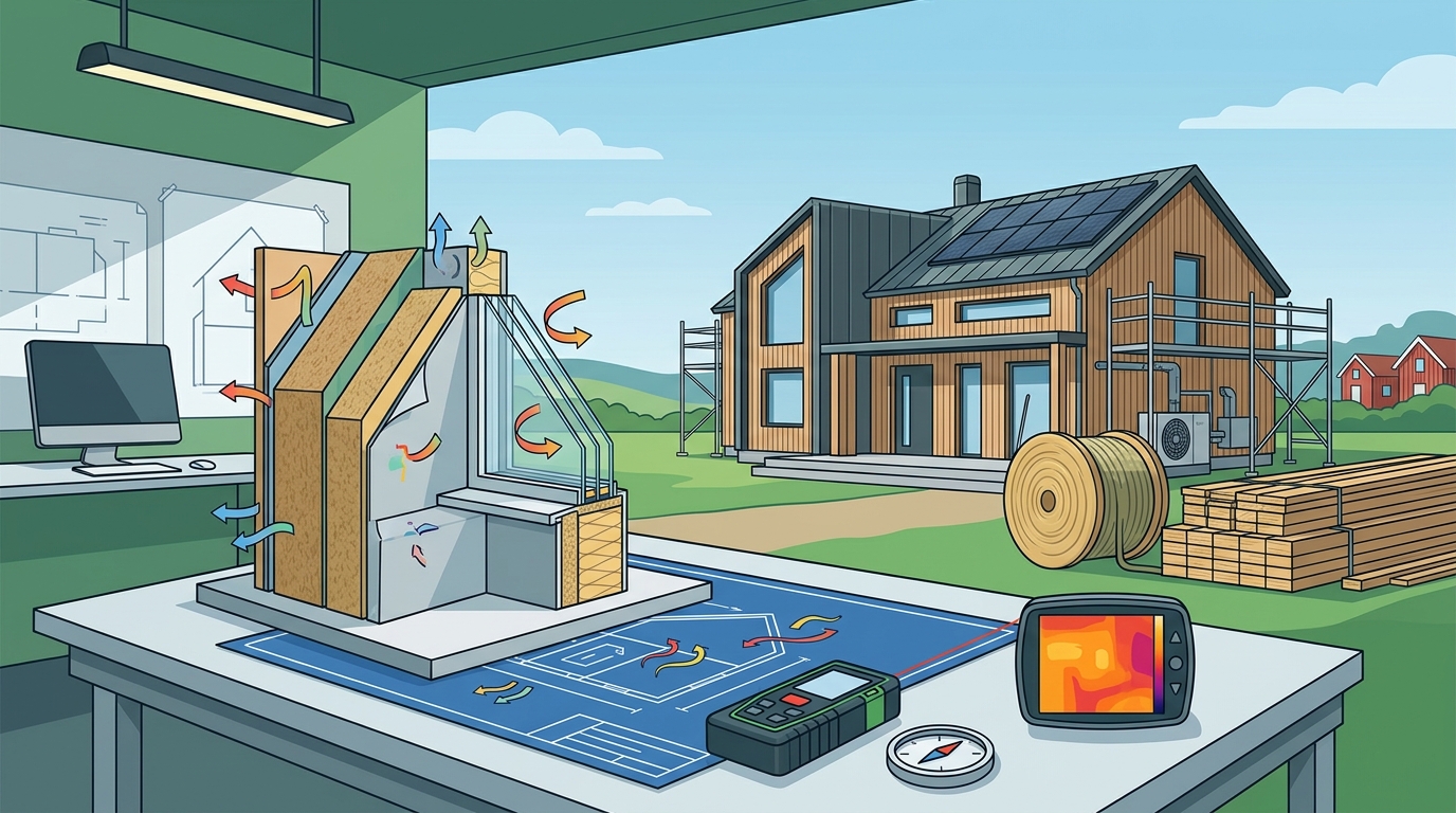 Energieffektiva hus och passivhus i Göteborg – guide 2026