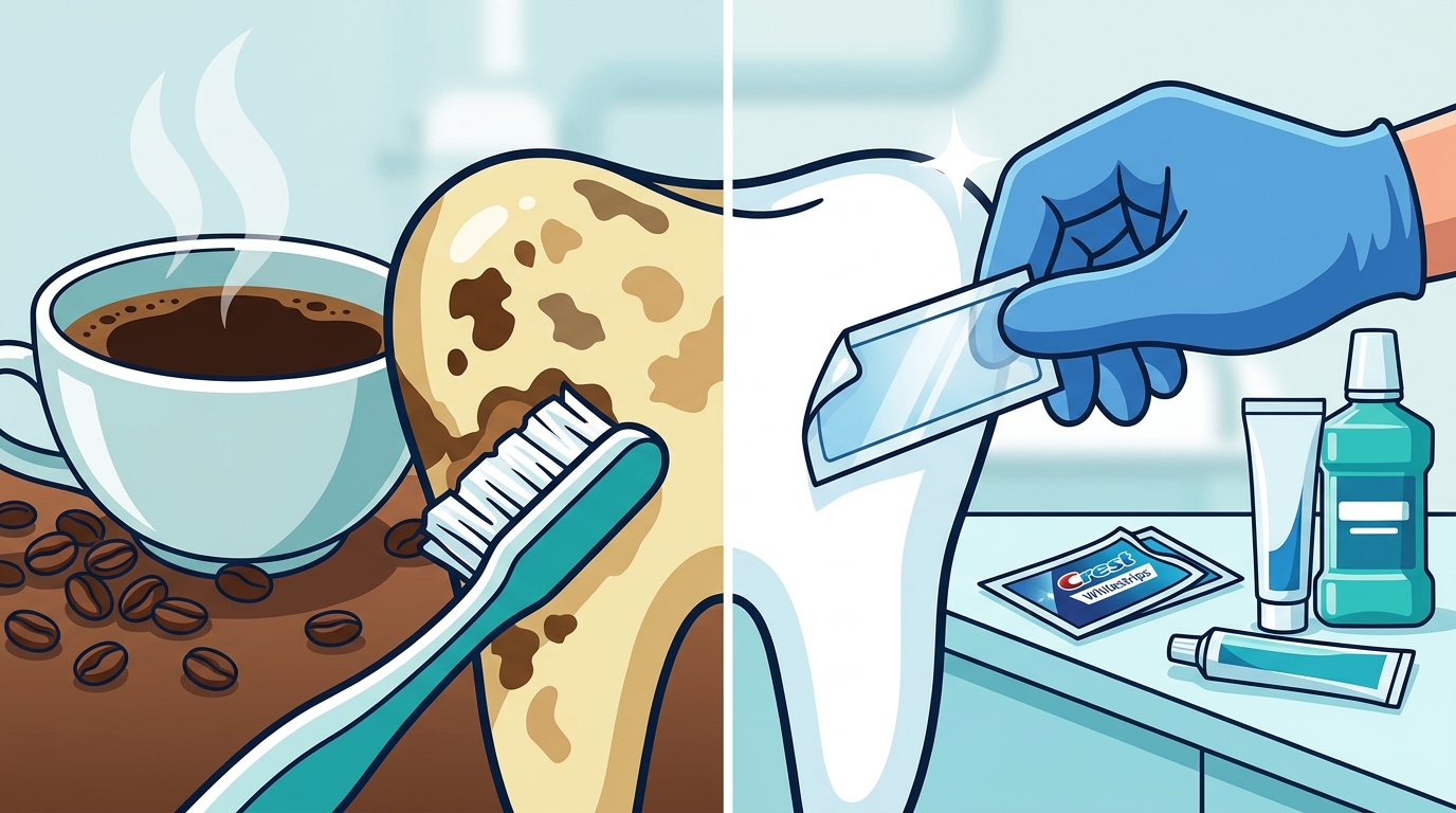 How to Remove Coffee Stains from Teeth Effectively