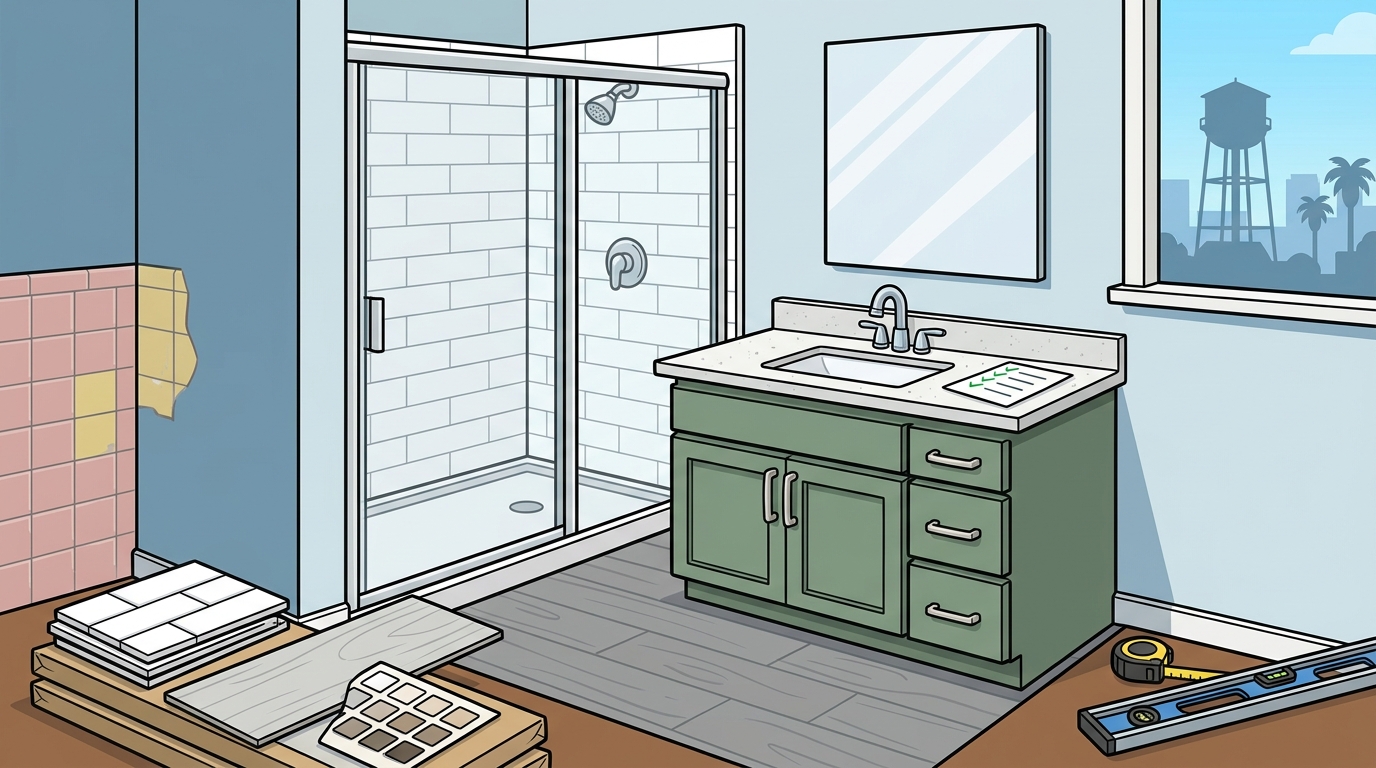 Budget Bathroom Remodeling Options in Fresno, CA