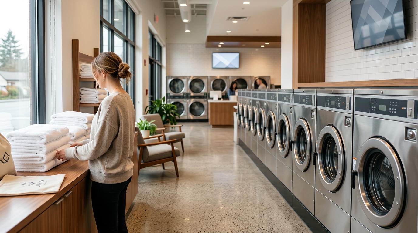Clean High-End Laundromat Near North Seattle: What to Know