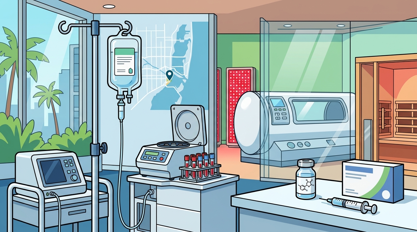 Doctor-Supervised Biohacking Center in Brickell Miami