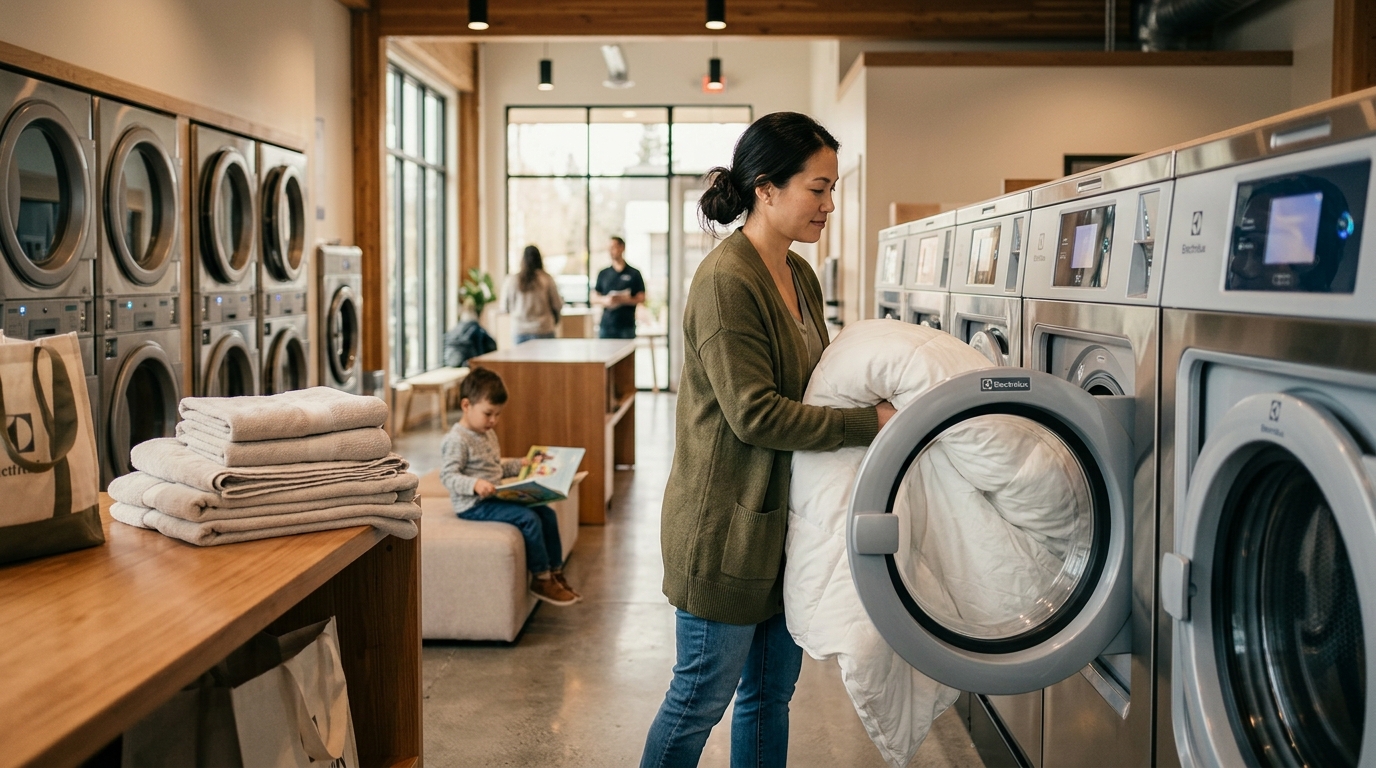 Large Full-Service Laundromat Near Shoreline WA