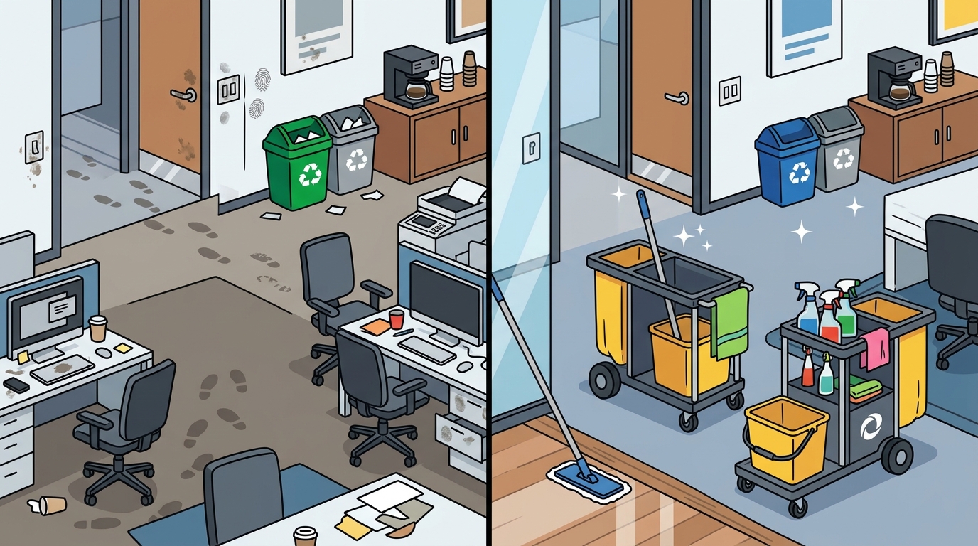 Office Cleaning Frequency for High-Traffic Workspaces