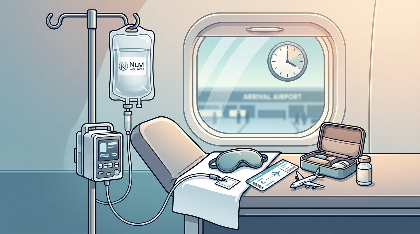 Recover From Travel Fatigue With IV Hydration Therapy