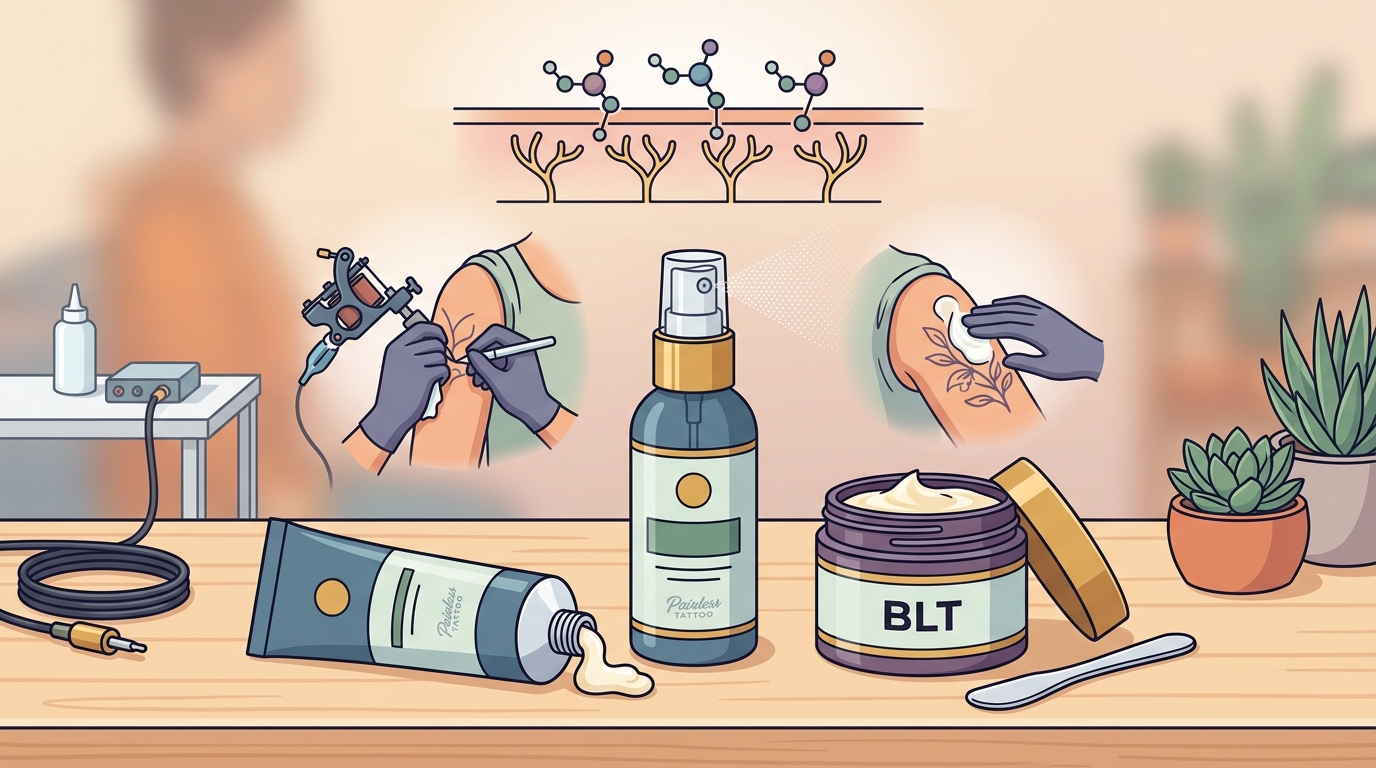Tattoo Numbing Solutions: Cream, Spray & BLT Compared