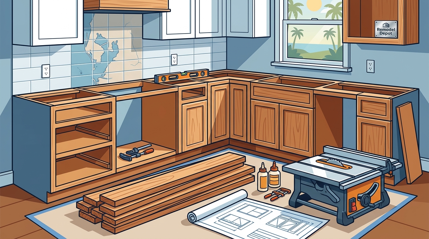 Custom Cabinetry for Your Kitchen in Tampa Bay
