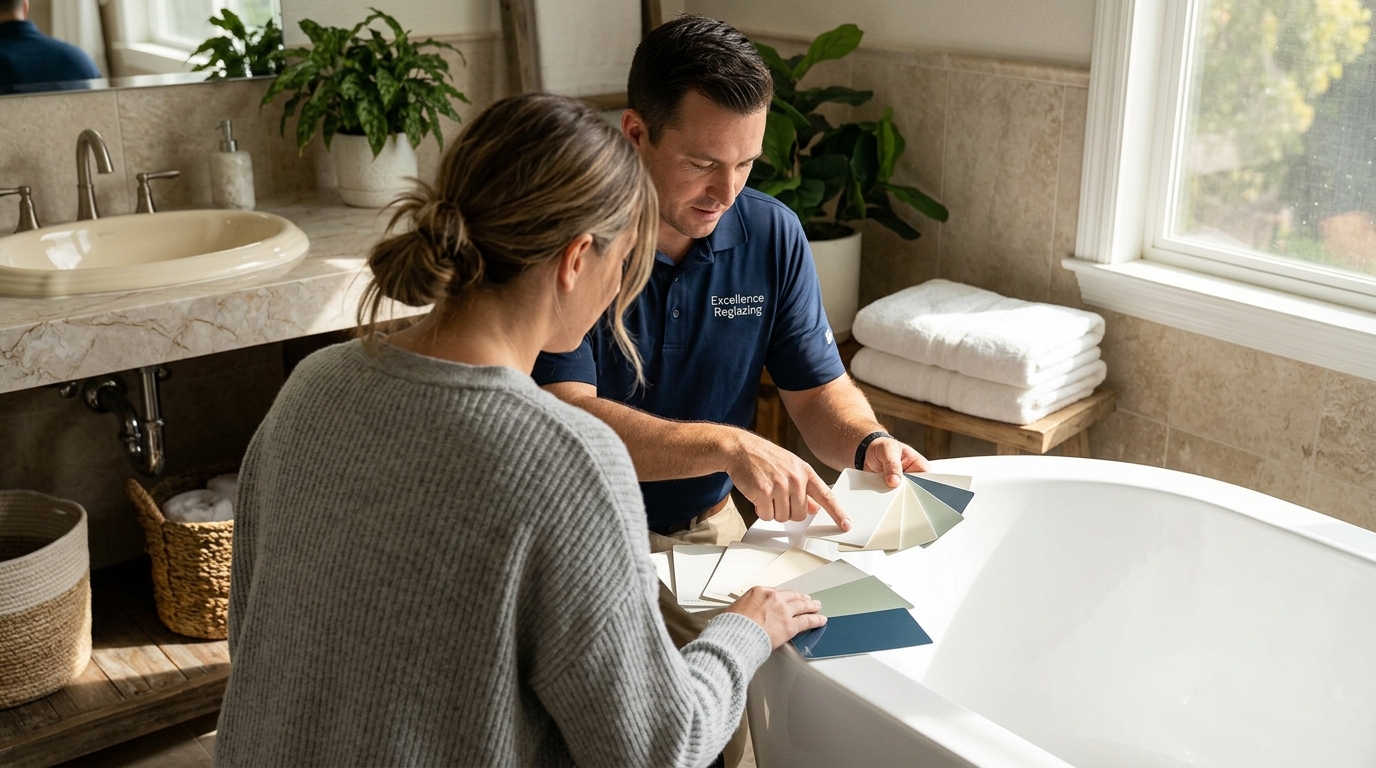 Bathtub & Sink Refinishing Color Options: A Complete Guide