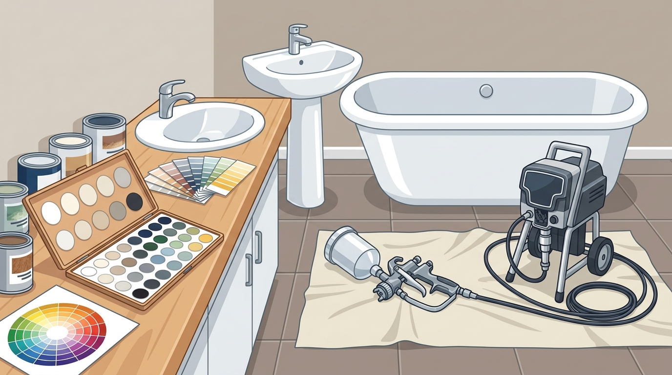 Bathtub & Sink Refinishing Color Options: A Complete Guide
