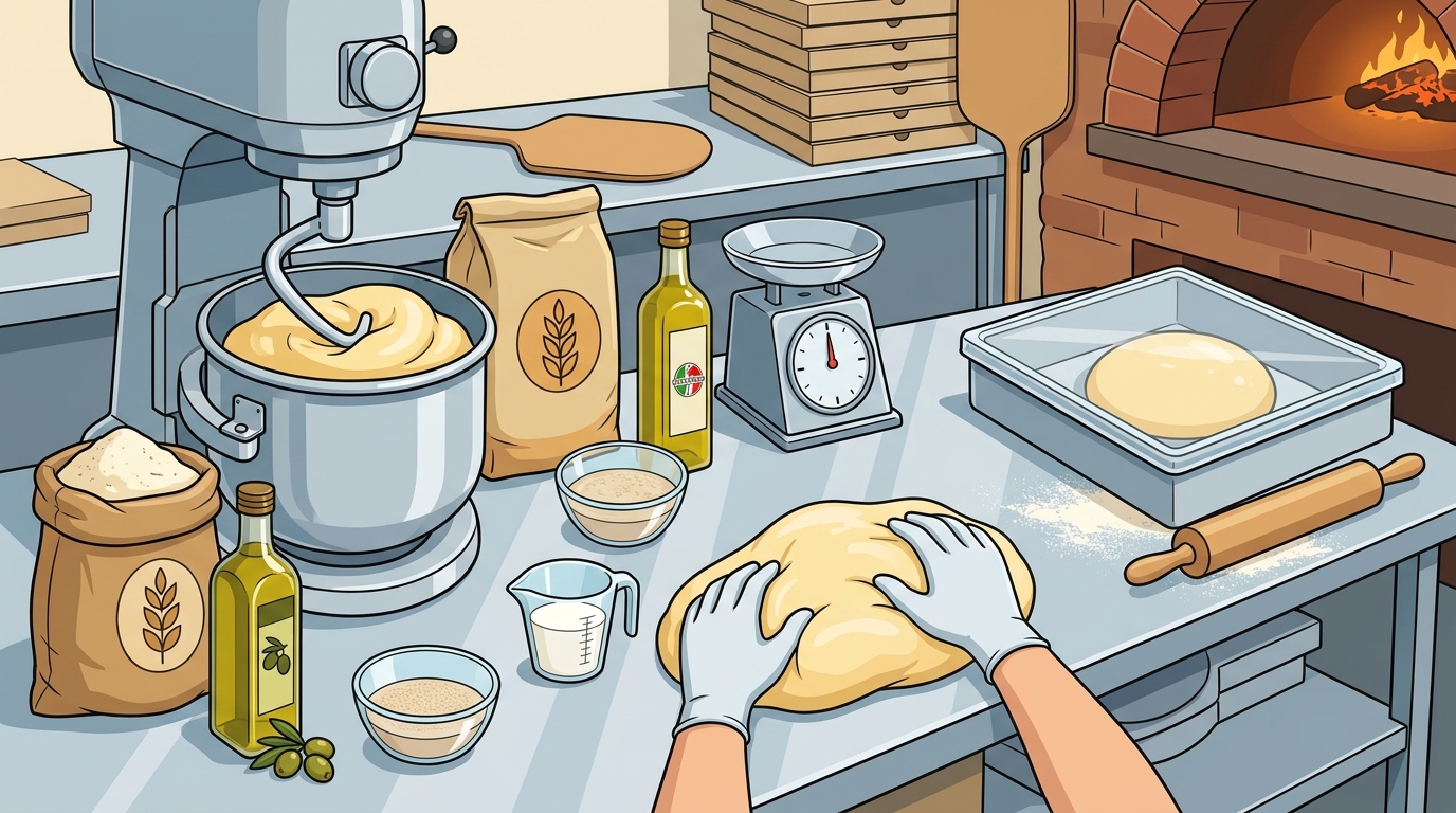 Pizzeria That Makes Dough From Scratch in Briarcliff Manor