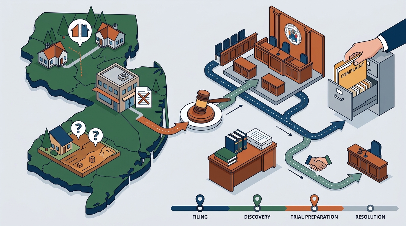 NJ Real Estate Litigation: Navigating the Court System