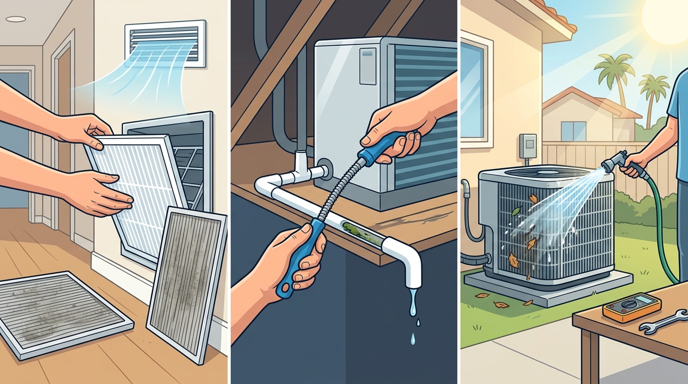 How to Fix Air Conditioning Issues on a Hot Summer Day