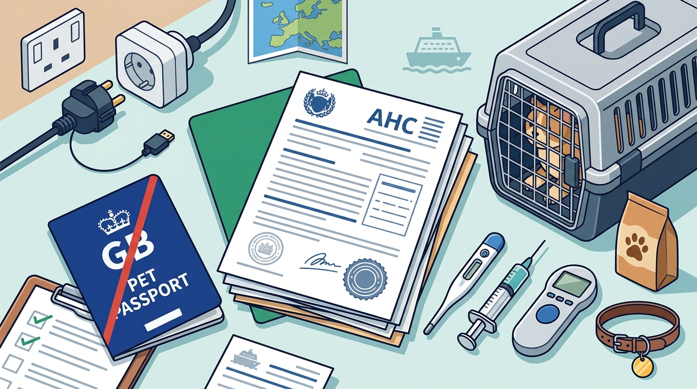 Steps to Get an Animal Health Certificate After Brexit