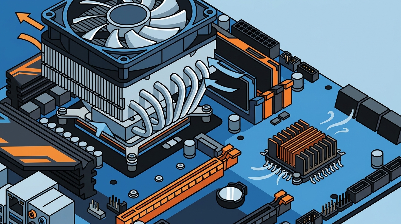 CPU Cooler vs Chipset Cooler: Key Differences Explained