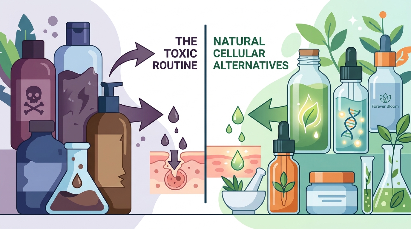 Natural Alternatives to Toxic Skincare for Cellular Health