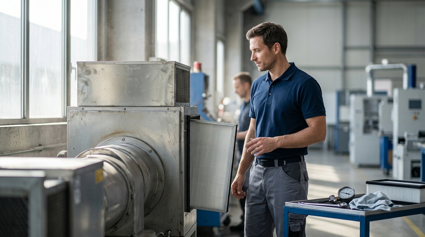 How to Maintain Industrial Air Filtration Systems