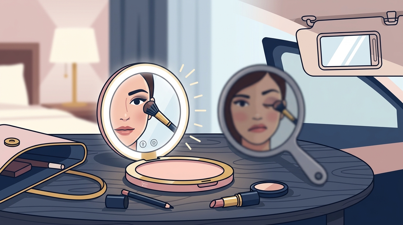 Best LED Compact Mirror for Makeup on the Go (2026)