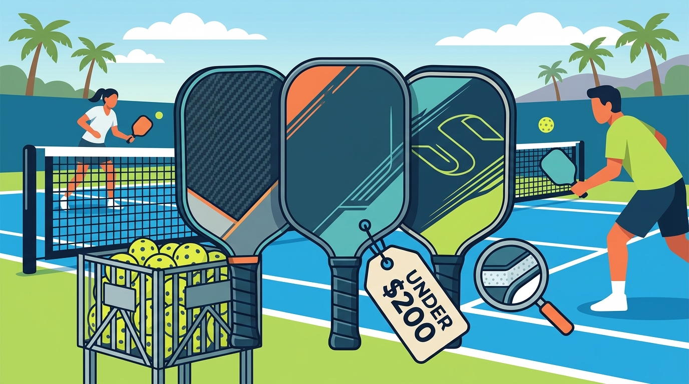 Pickleball Paddle Value Guide 2026: How to Get Pro-Level Performance for Under $200