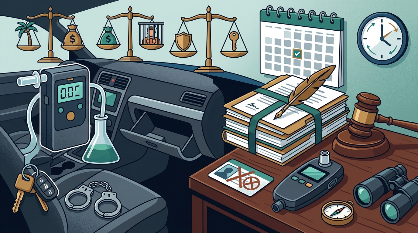 Consequences of a DUI in Florida: Penalties and Defenses