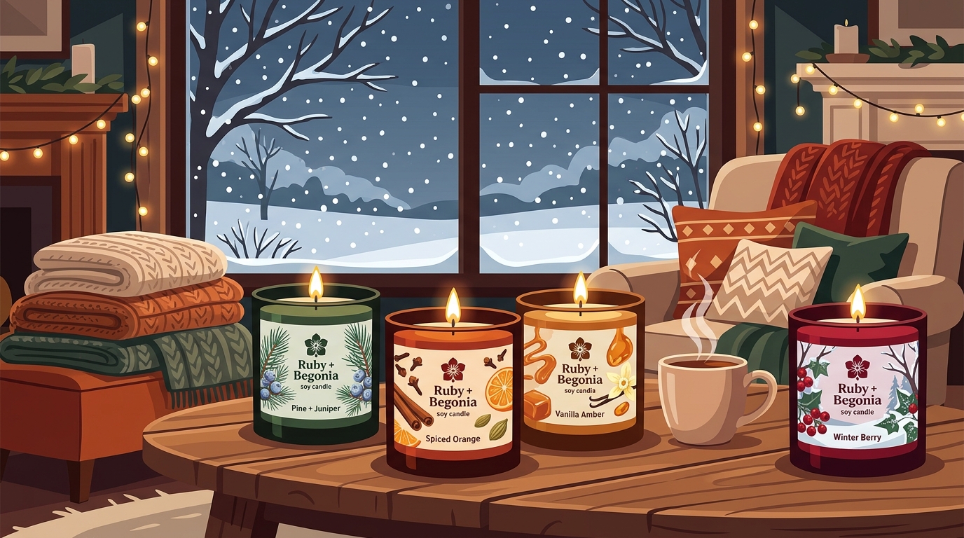 Best Winter Candle Scents for a Warm, Inviting Home