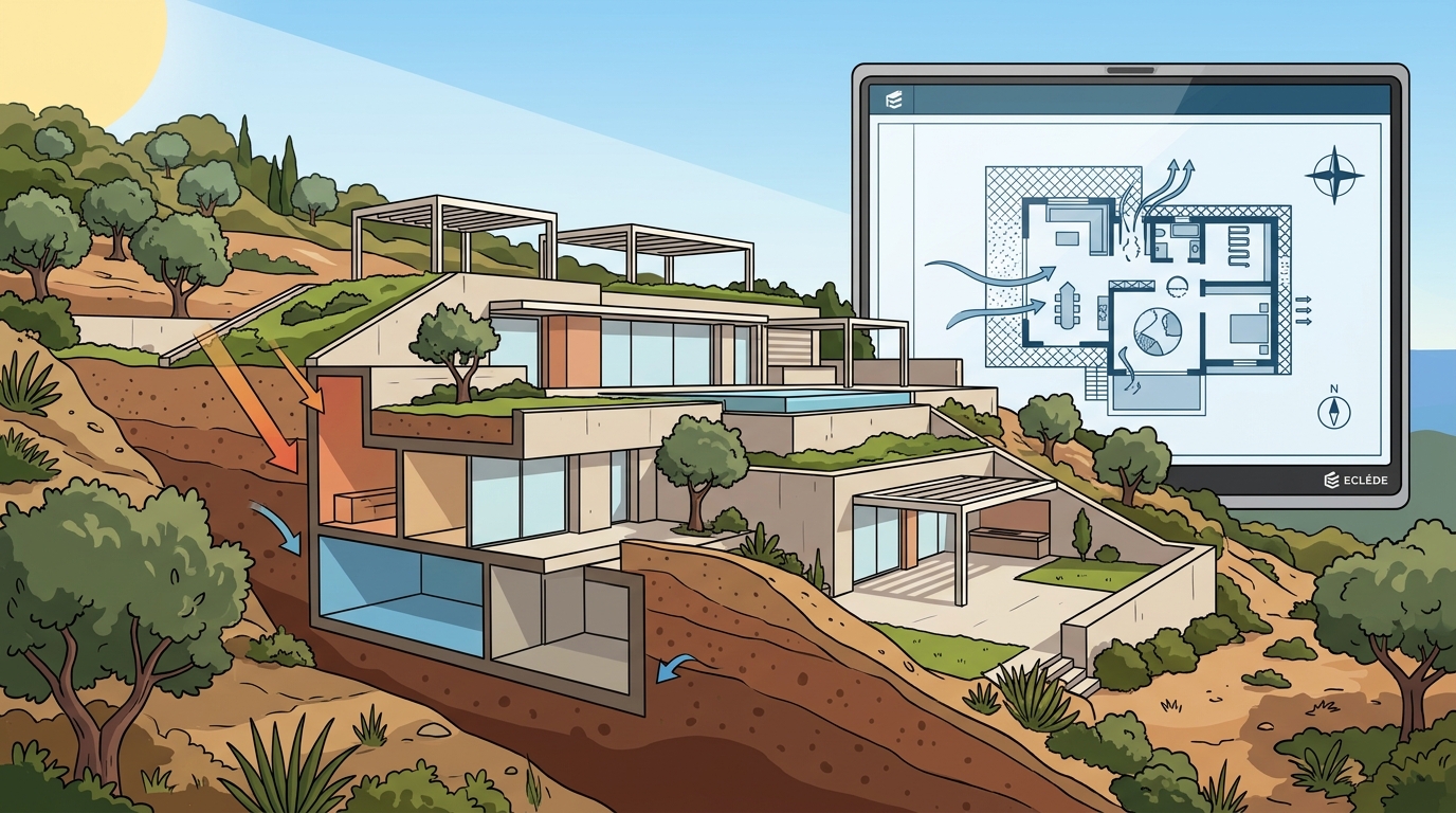 Earth-Sheltered Architecture: Energy Efficiency in Hot Climates