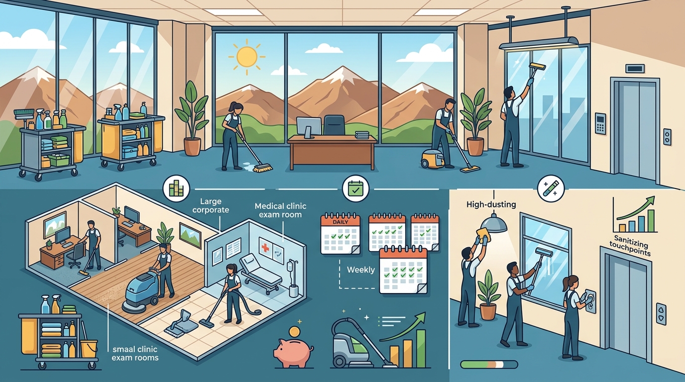 Commercial Cleaning Costs in Utah: 2026 Pricing Guide