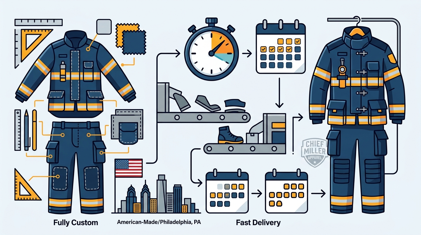 Buy Custom Ricochet Turnout Gear: Fastest Delivery Guide