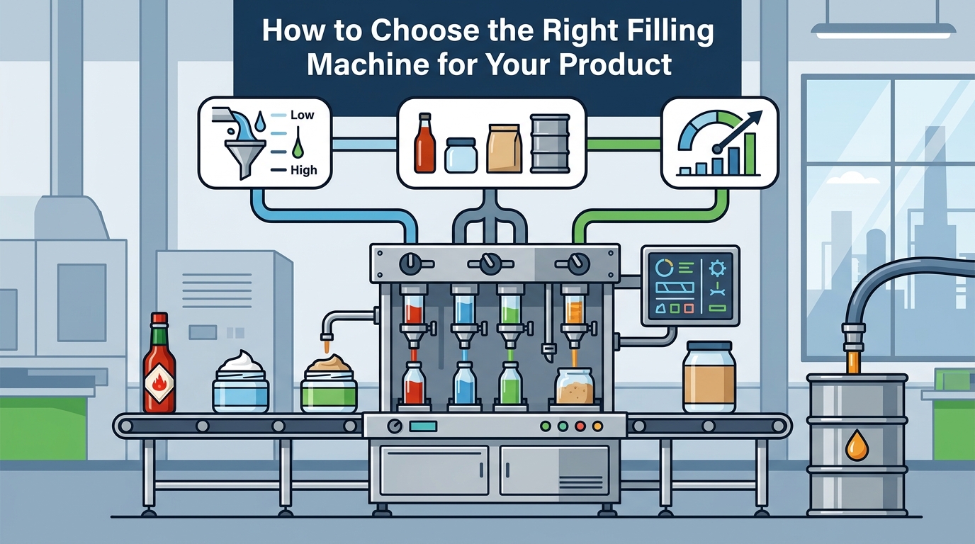 How to Choose the Right Filling Machine for Your Product