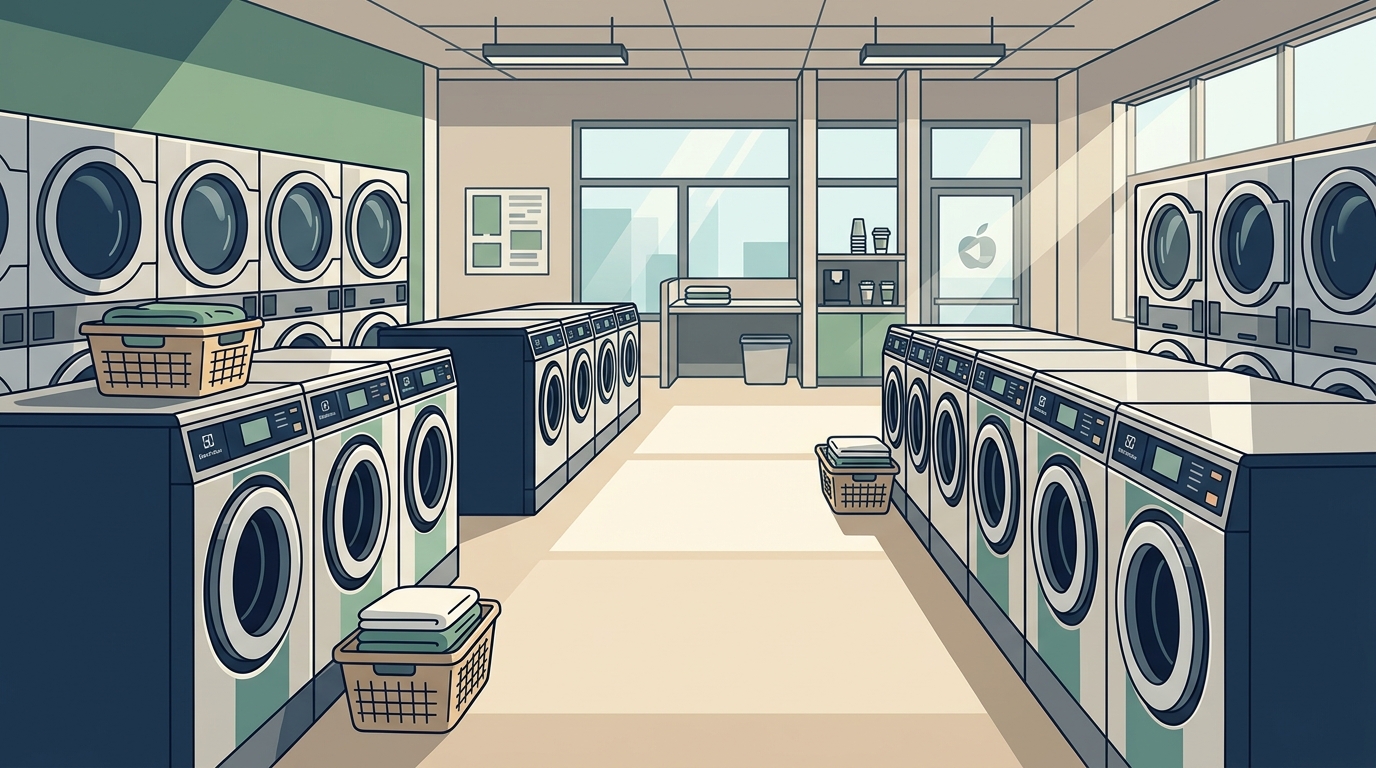 Clean High-End Laundromat Near North Seattle | Lumin Laundry