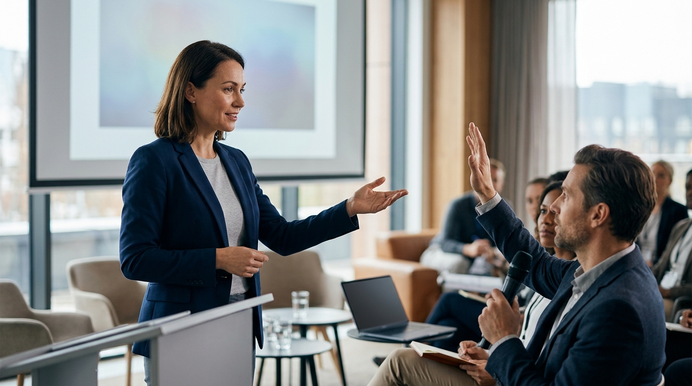 How to Handle Audience Questions During Presentations