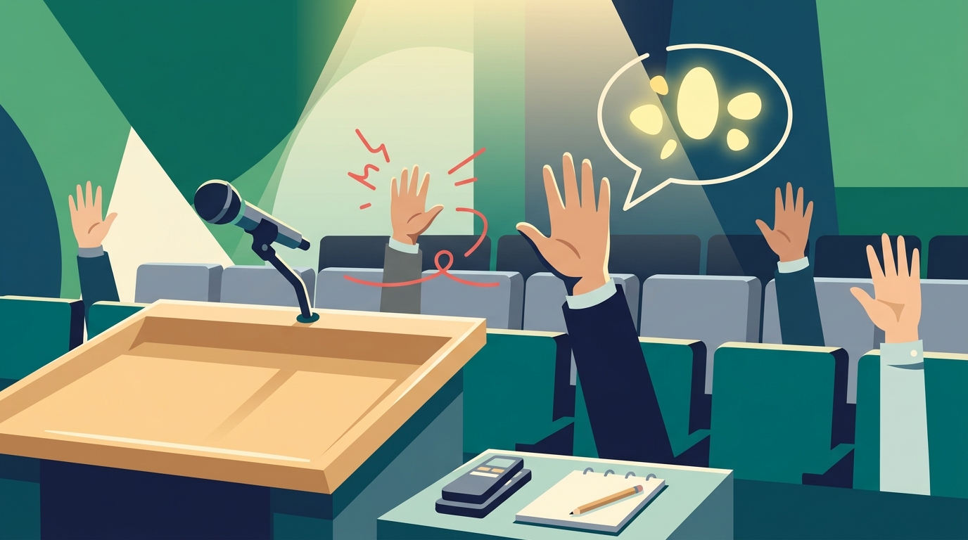 How to Handle Audience Questions During Presentations