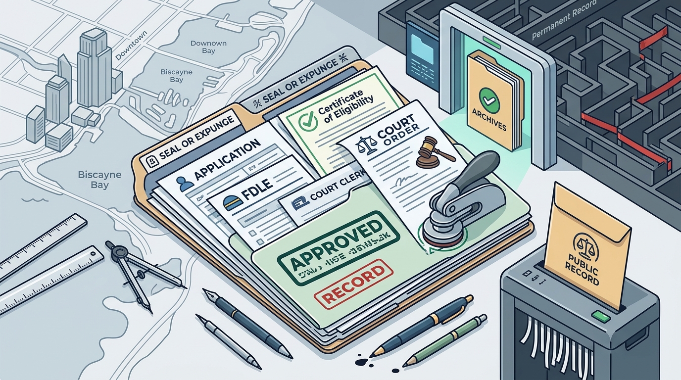 Seal or Expunge a Criminal Record in Miami: Your Guide