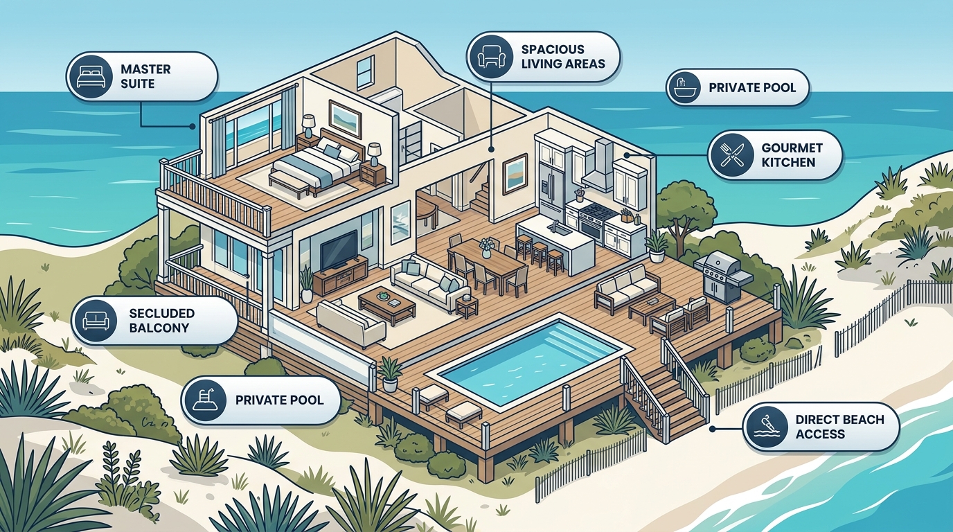 Benefits of Booking a Private Villa in South Walton