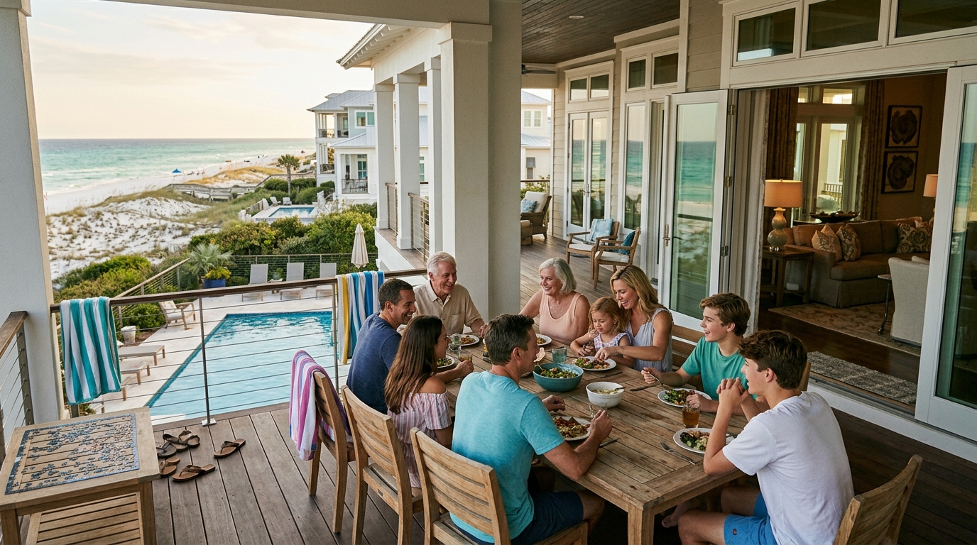 Best Vacation Rentals for Large Families in South Walton, FL
