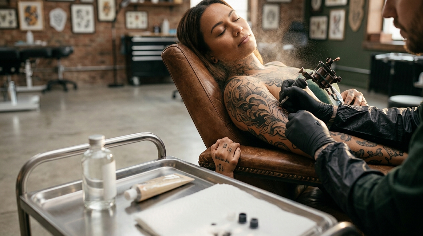 Managing Pain During a Long Tattoo Session: What to Know
