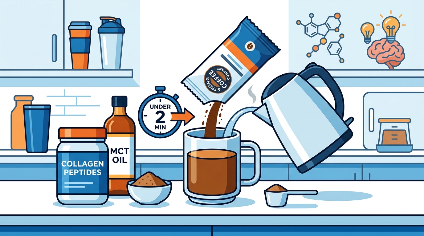 How to Make a High-Energy Coffee in Under 2 Minutes
