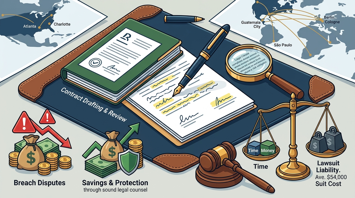 Business Attorney for Contract Drafting, Review & Disputes