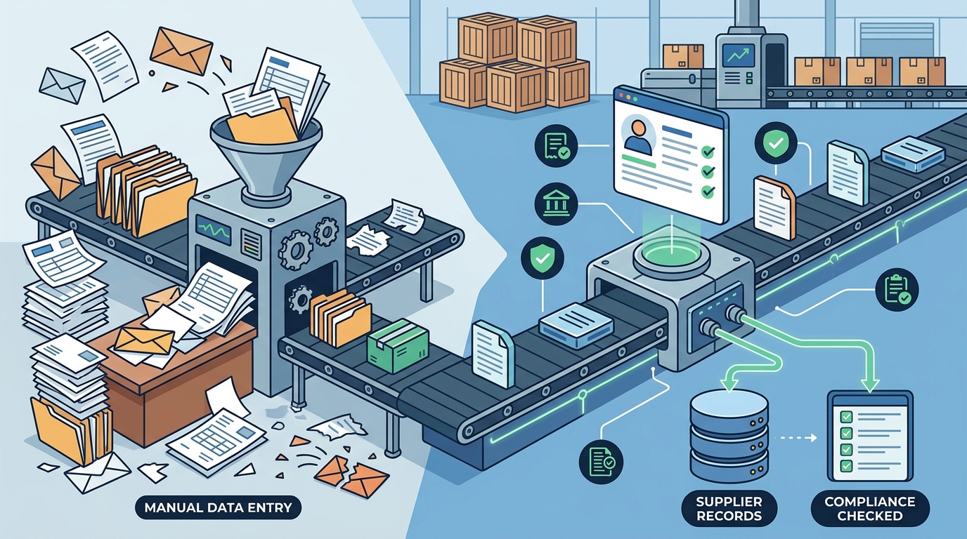 How to Automate Supplier Onboarding and Reduce Manual Data Entry