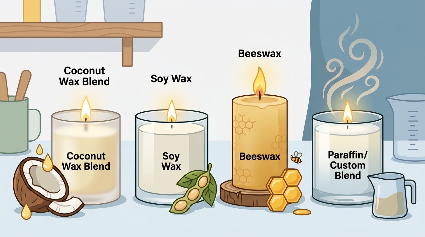 How to Choose the Right Wax for Your Candle Project