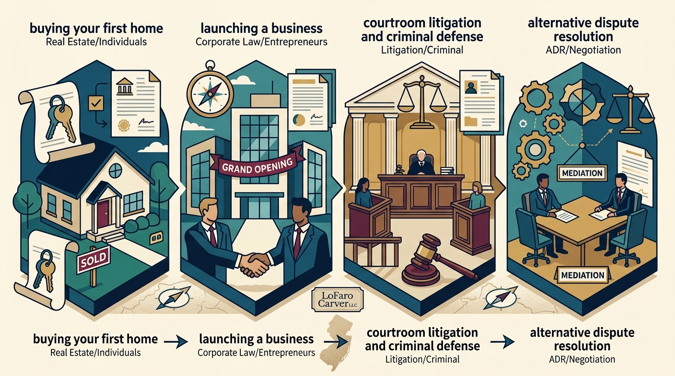 Law Firm Services for Individuals & Corporations in NJ