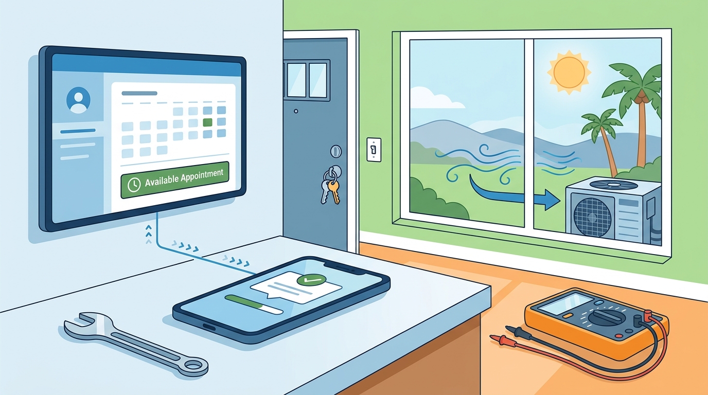 Schedule Air Conditioning Repair: The Easiest Way